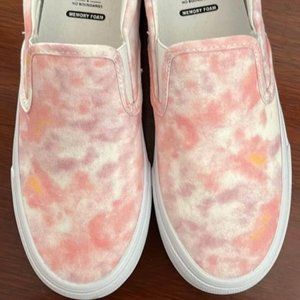 Pink Tie Dye Size 6.5 BRAND NEW without tags Slip On Shoes